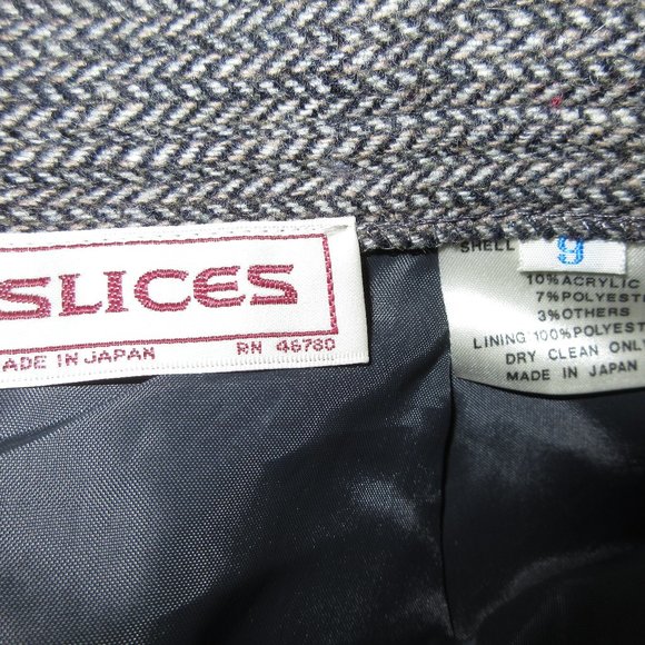 Size 9 Lined Gray Pencil Skirt - Picture 3 of 4